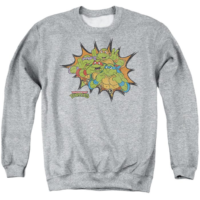 TMNT FUNNY FACE TURTLES Sweatshirt