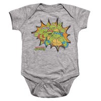 TMNT FUNNY FACE TURTLES Baby Bodysuit