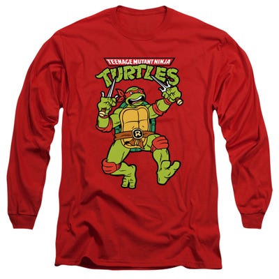 Raphael Teenage Mutant Ninja Turtles TMNT Retro Long Sleeve Shirt