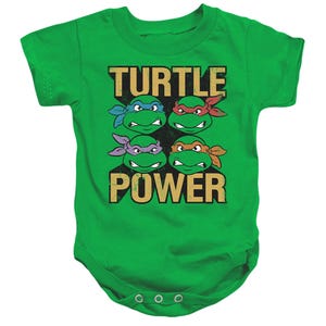 TMNT TURTLE POWER Baby Bodysuit