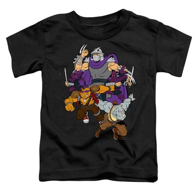TMNT SHREDDER AND FOOT CLAN Toddler T-Shirt