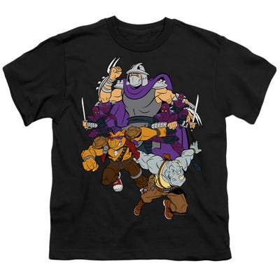 TMNT SHREDDER AND FOOT CLAN Kids T-Shirt