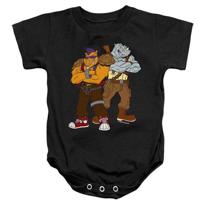 TMNT BEBOP AND ROCKSTEADY Baby Bodysuit