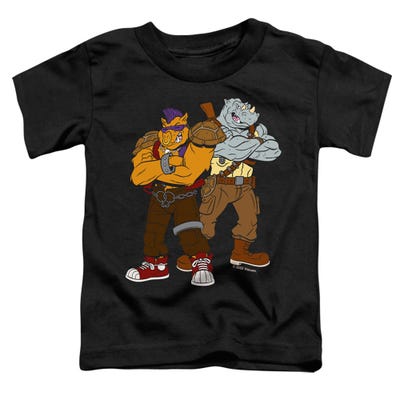 TMNT BEBOP AND ROCKSTEADY Toddler T-Shirt