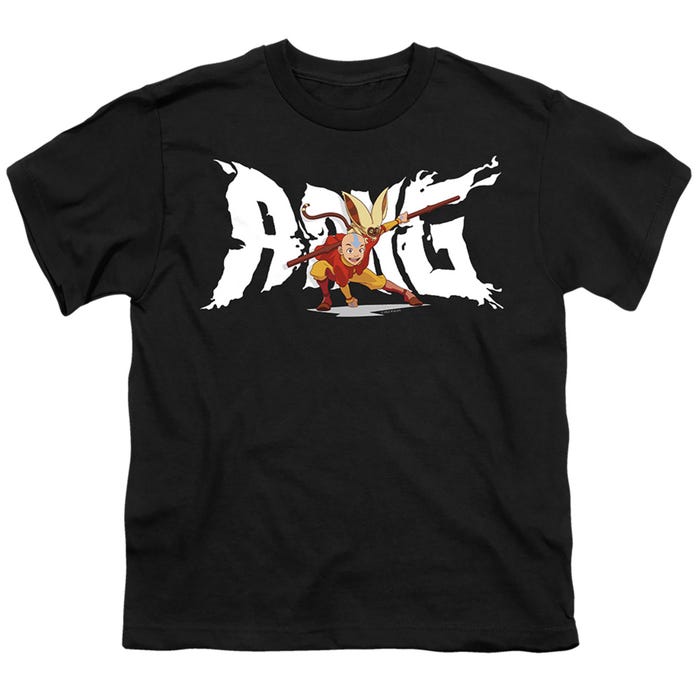 AVATAR THE LAST AIRBENDER AANG AND MOMO Kids T-Shirt