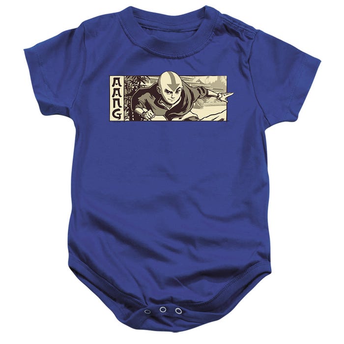 AVATAR THE LAST AIRBENDER ILLUSTRATED AANG Baby Bodysuit