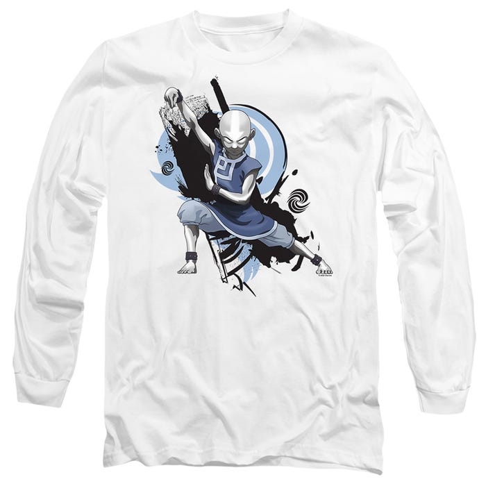 AVATAR THE LAST AIRBENDER ENERGYBENDING AANG Long Sleeve Shirt