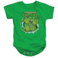 TMNT RETRO GROUP Baby Bodysuit