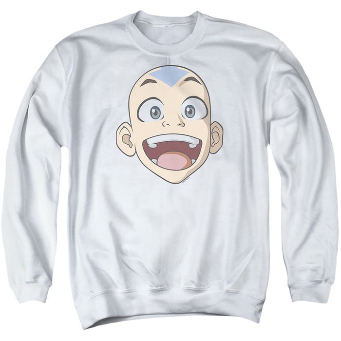 AVATAR THE LAST AIRBENDER BIG AANG FACE Sweatshirt