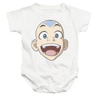 AVATAR THE LAST AIRBENDER BIG AANG FACE Baby Bodysuit