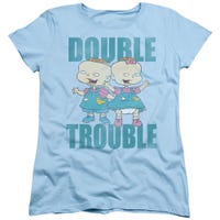 RUGRATS DOUBLE TROUBLE Womens T-Shirt