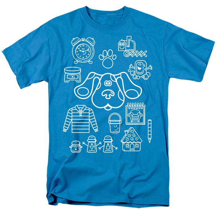 BLUES CLUES ICON COLLAGE T-Shirt