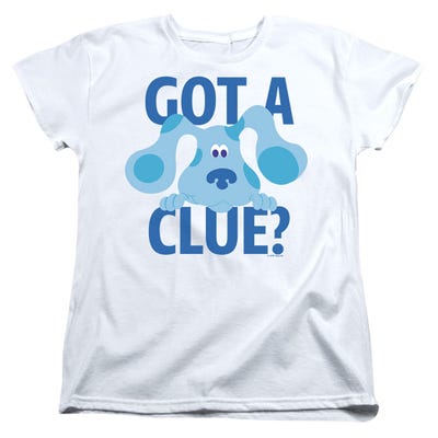 BLUES CLUES GET A CLUE Womens T-Shirt