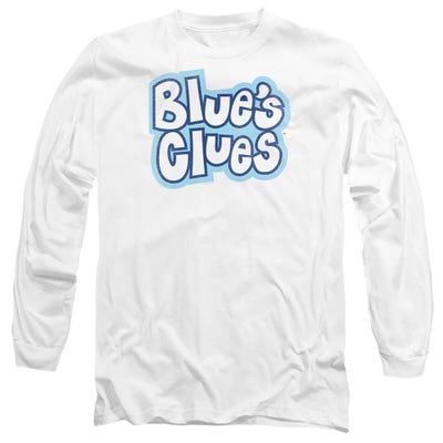 BLUE'S CLUES VINTAGE LOGO Long Sleeve Shirt