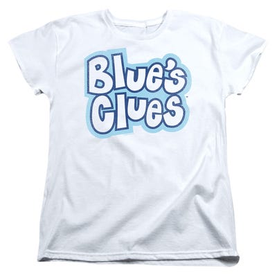 BLUE'S CLUES VINTAGE LOGO Womens T-Shirt