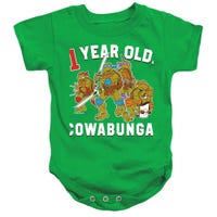 TMNT COWABUNGA BIRTHDAY Baby Bodysuit