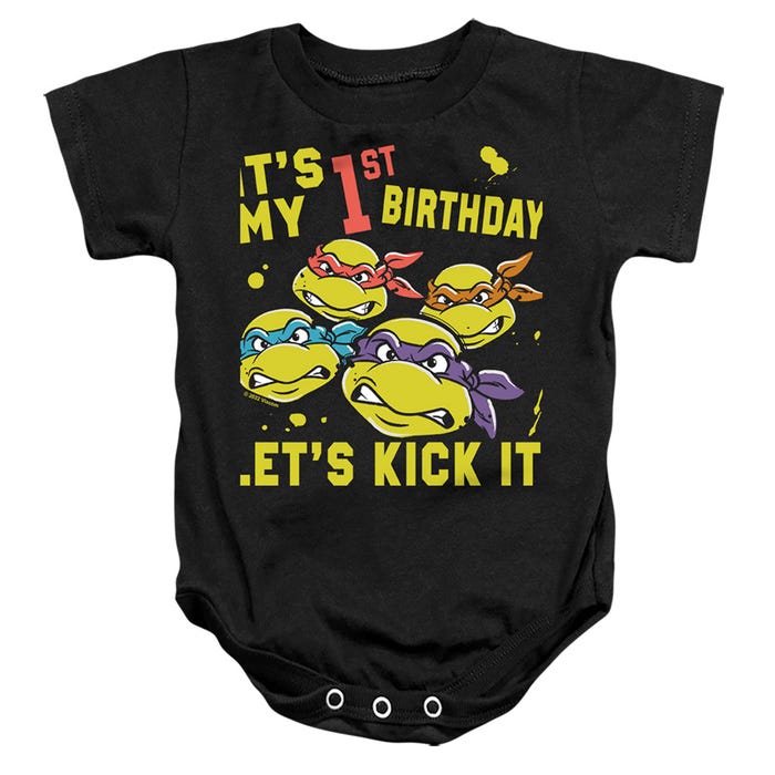 TMNT OUTTA MY WAY Baby Bodysuit