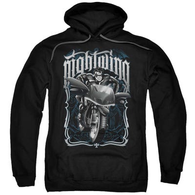 Nightwing Biker Hoodie