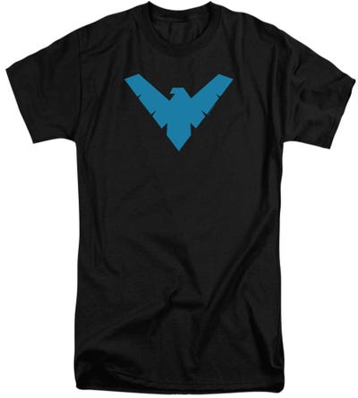 Nightwing Symbol Batman Tall T-Shirt