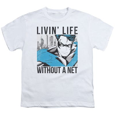 Nightwing Without A Net Kids T-Shirt