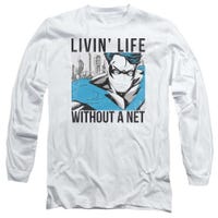 Nightwing Without A Net Long Sleeve Shirt