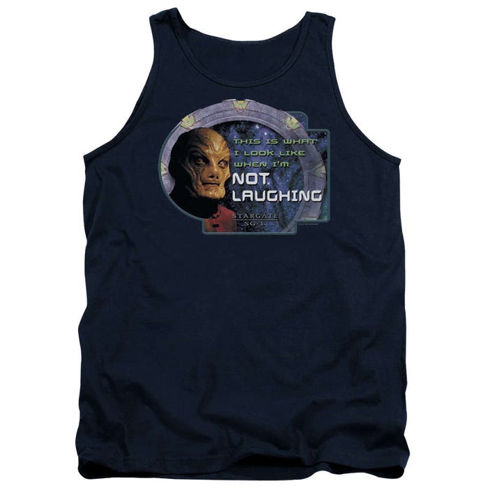 Not Laughing Stargate SG1 Look Like Tank Top