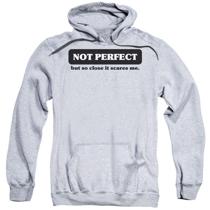 Not Perfect But So Close It Scares Me Hoodie