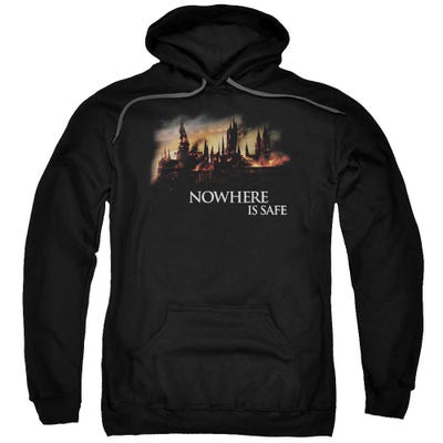 Nowhere Is Safe Fire Harry Potter Hoodie