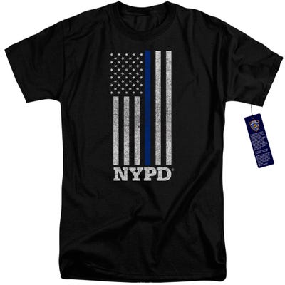 THIN BLUE LINE OFFICIAL NYPD Tall T-Shirt