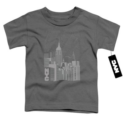 NYC Manhattan Monochrome Toddler T-Shirt