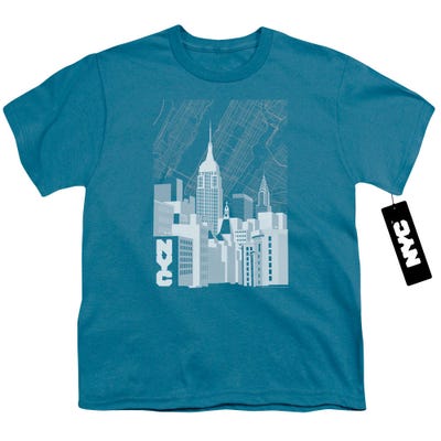 NYC Manhattan Monochrome Kids T-Shirt