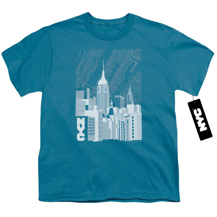 NYC Manhattan Monochrome Kids T-Shirt