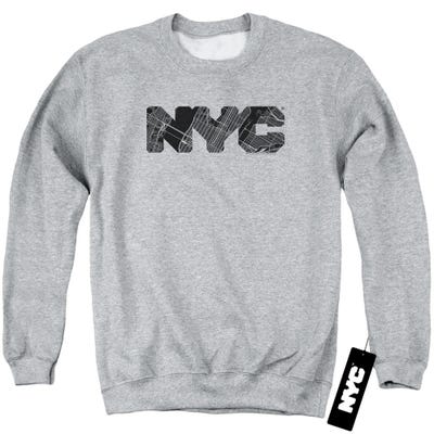 NYC MAP FILL Sweatshirt