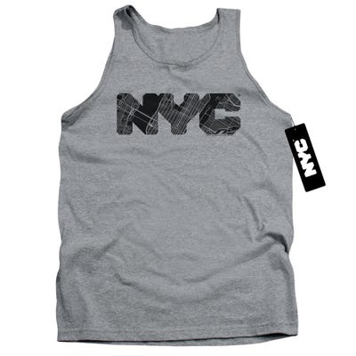 NYC MAP FILL Tank Top