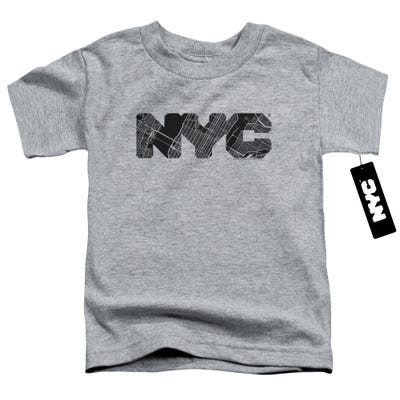 NYC MAP FILL Toddler T-Shirt