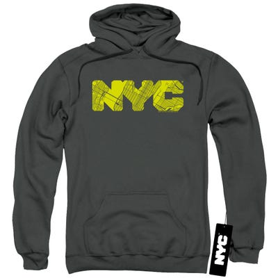 NYC MAP FILL Hoodie