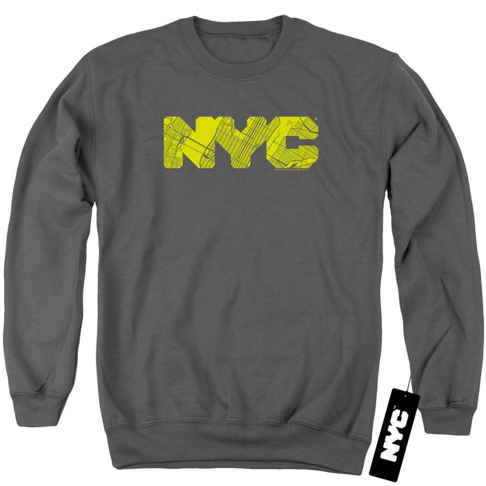 NYC MAP FILL Sweatshirt
