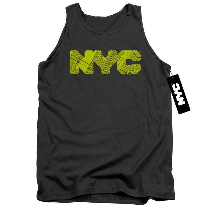 NYC MAP FILL Tank Top