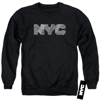 NYC MAP FILL New York City Sweatshirt