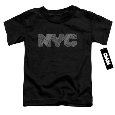 NYC MAP FILL New York City Toddler T-Shirt