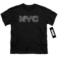 NYC MAP FILL New York City Kids T-Shirt
