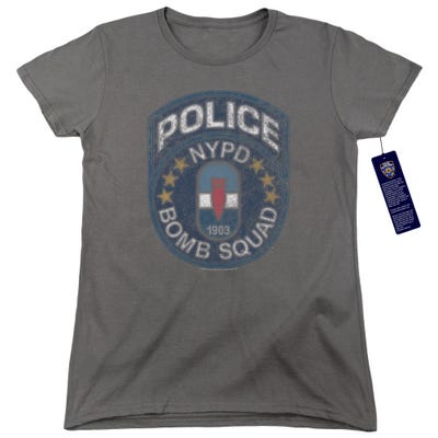 Official NYPD Bomb Squad Womens T-Shirt