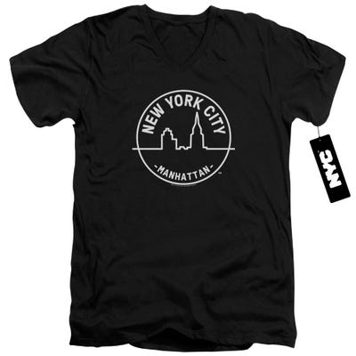 SEE NYC MANHATTAN V-Neck T-Shirt