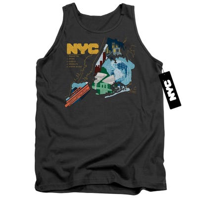 FIVE BOROUGHS New York City NYC Tank Top