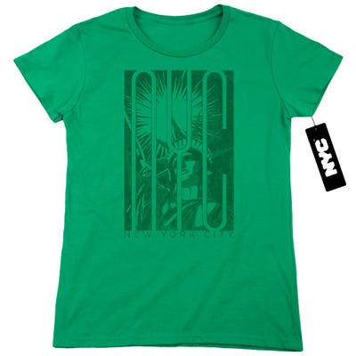 New York City NYC Liberty Womens T-Shirt