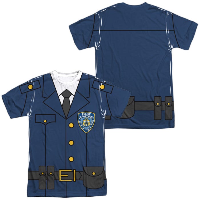 NYC Police Uniform Sublimation T-Shirt