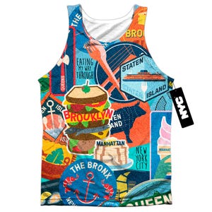 EATING IN NYC Official Sublimation Tank Top