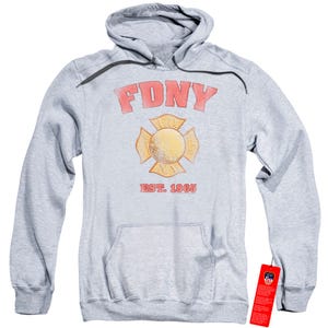 FDNY VINTAGE BADGE NYC Hoodie