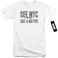 NYC LIKE A NATIVE Tall T-Shirt