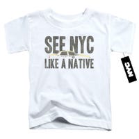 NYC LIKE A NATIVE Toddler T-Shirt